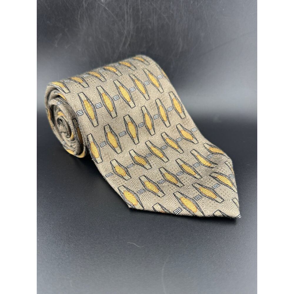 Vintage Contissima Geometric Necktie